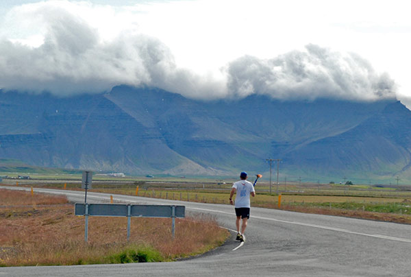 Peace Run Iceland