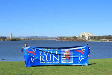 Sri Chinmoy Oneness-Home Peace Run in Australia